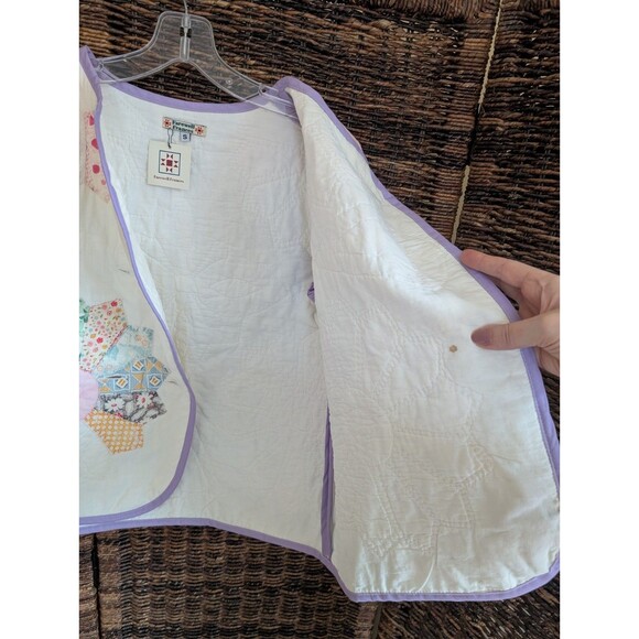 NWT Vintage Farewell Frances Quilted Coat Small Cottagecore Quilt Handmade - Picture 11 of 12